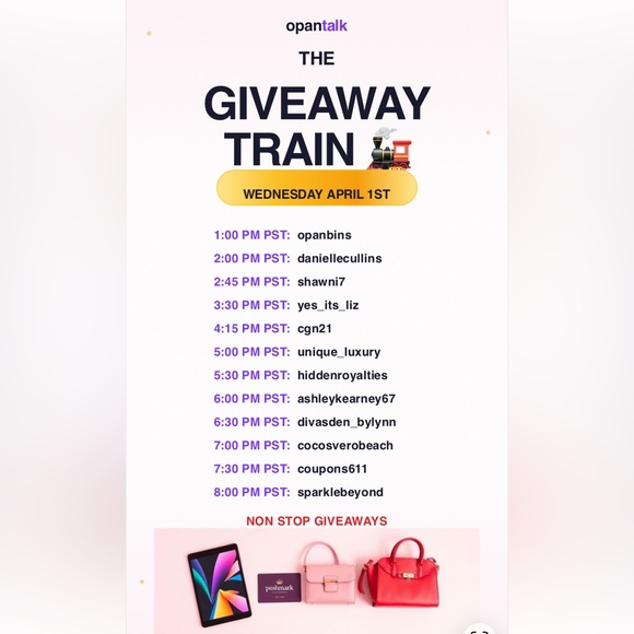 Accessories - Unlisted items April 1st raid train